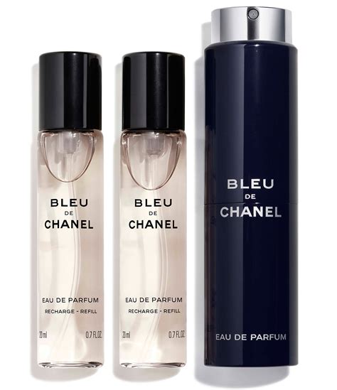 chanel bleu parfum sample|bleu de Chanel refill.